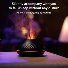 Lade das Bild in den Galerie-Viewer, SERENE FLAME - Der Aromadiffusor mit LED-Nachtlichtern und Flammen-Simulation für Entspannung und Wohlbefinden in Ihrem Zuhause
